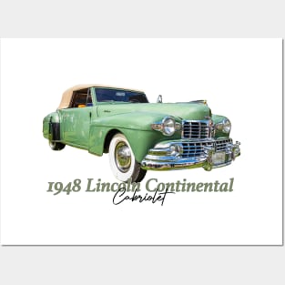 1948 Lincoln Continental Cabriolet Posters and Art